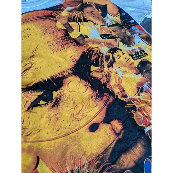 Backstock Co 1992 NBA Dream Team Michael Jordan AOP Graphic T-shirt Size Large - Picture 5 of 9
